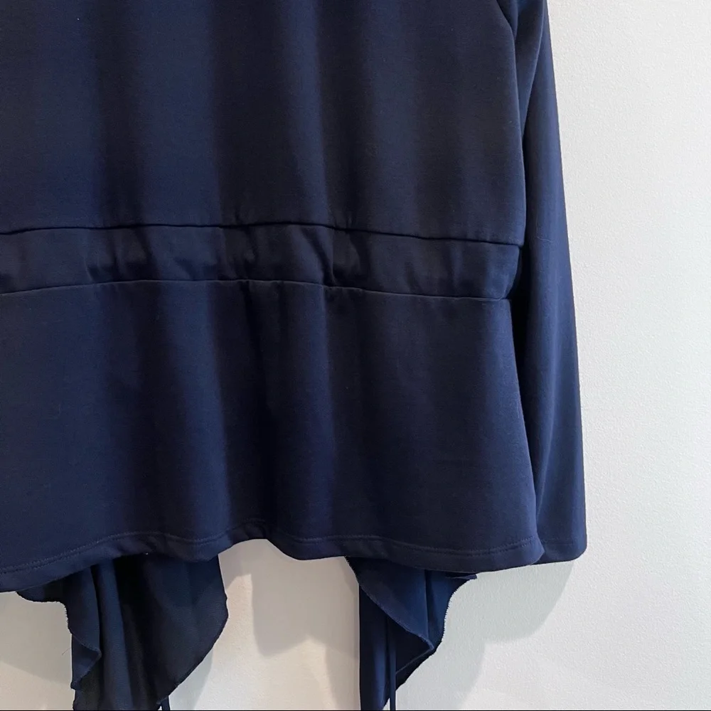 pebble and‎ stone open drape lightweight cardigan